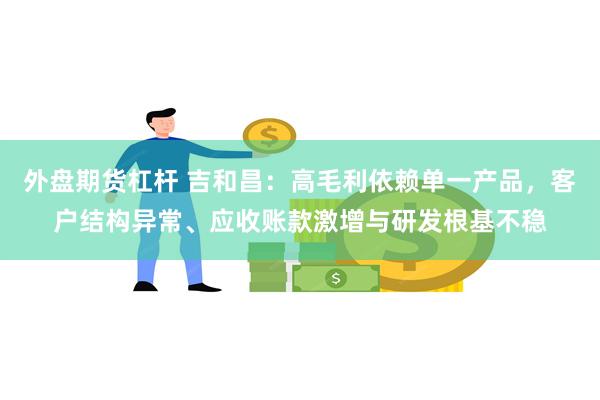 外盘期货杠杆 吉和昌:高毛利依赖单一产品,客户结构异常、应收账款激增与研发根基不稳